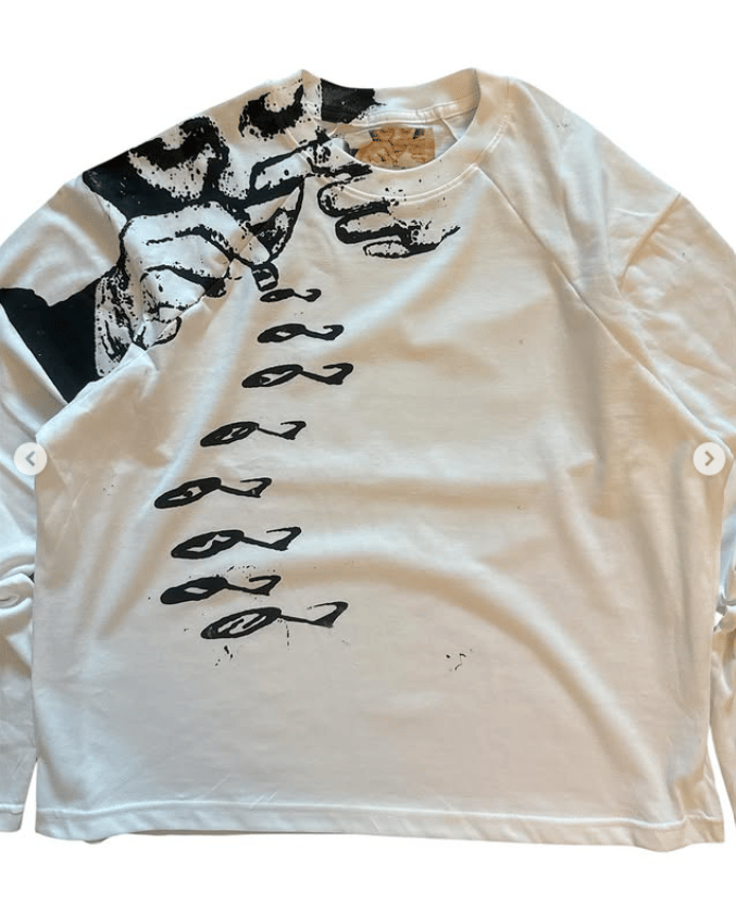 SS25 Noise 2 L/S WHITE