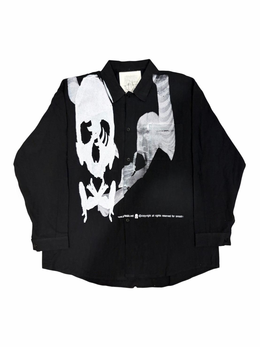 Luss Skull Black Shirt