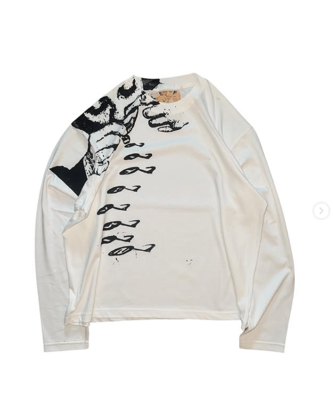 SS25 Noise 2 L/S WHITE
