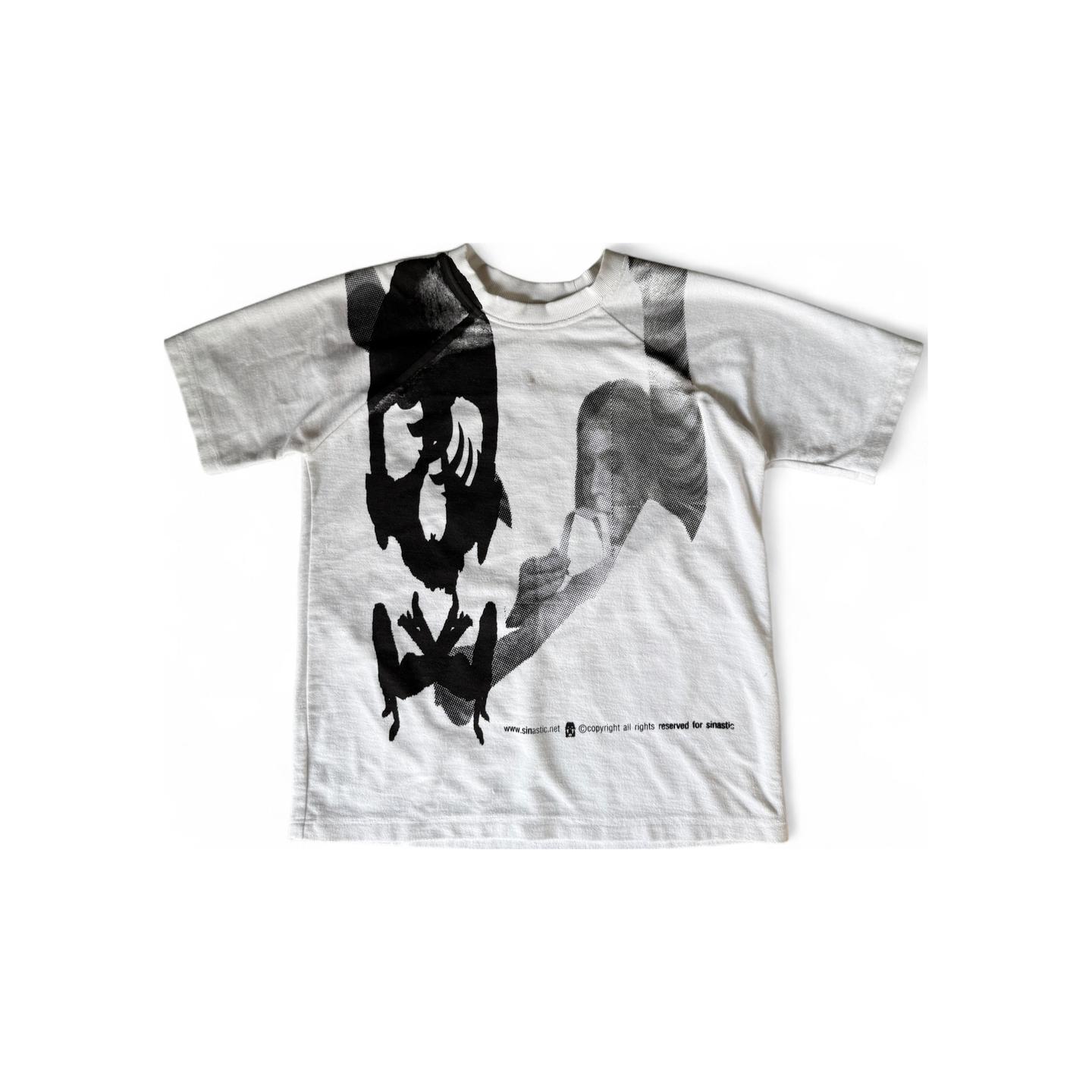 Luss Skull white tee